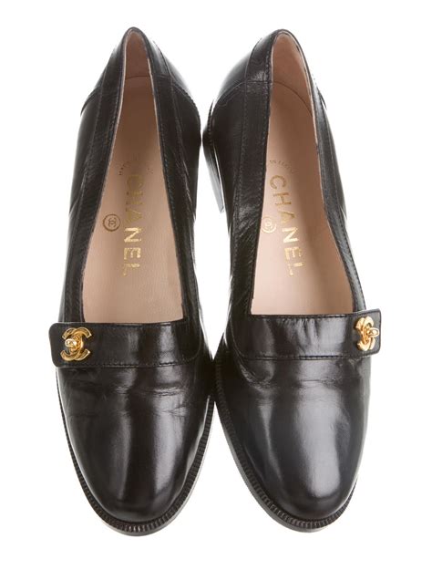 chanel lofer|chanel platform loafers.